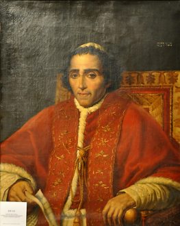 Portrait de Pie VII (pape de 1800 à 1823)