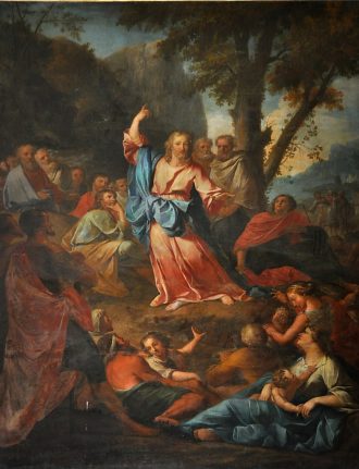 Tableau, chapelle des Thiellier