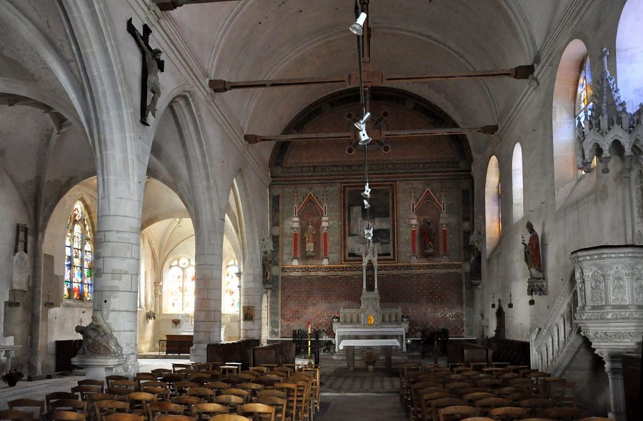 Vue d'ensemble de l'église Saint-André.