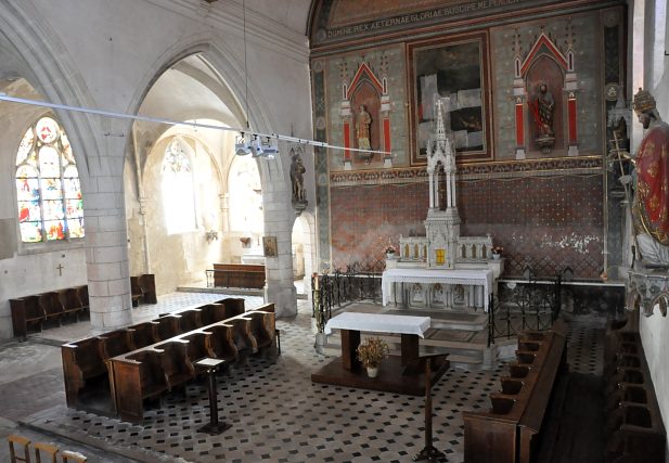 Le chœur de l'église Saint-André.