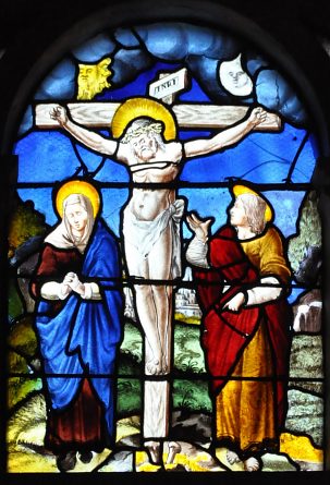 La Crucifixion (1560, restauré en 1892).