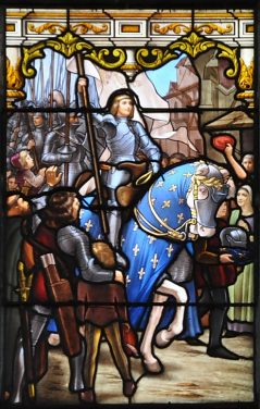 Vitrail de la Vie de Jeanne d'Arc
