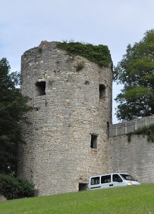 La Tour Ronde des remparts.