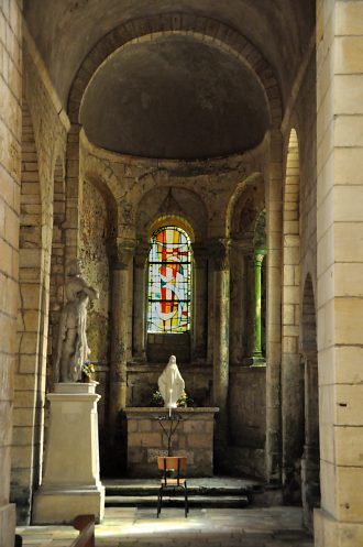 Chapelle dans le croisillon sud du transept.