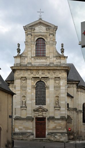 La faade occidentale de l'église