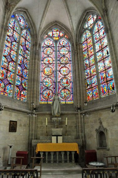 Chapelle axiale dite de la Vierge