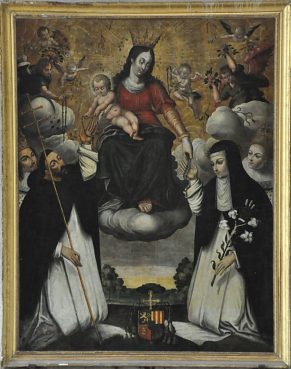 «La Vierge remet le Rosaire à saint Dominique»
