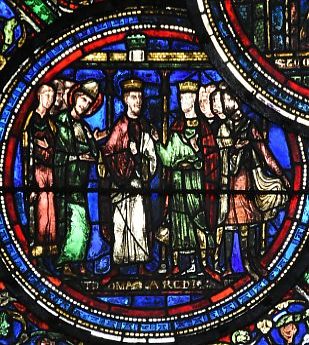 Tentative de réconciliation entre Thomas Becket et Henri II Plantagenêt
