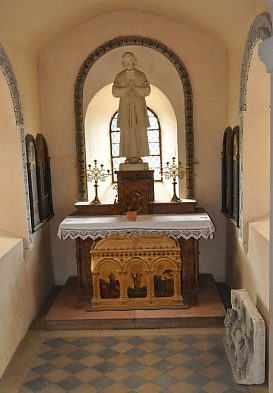 Déambulatoire, chapelle du curé d'Ars 