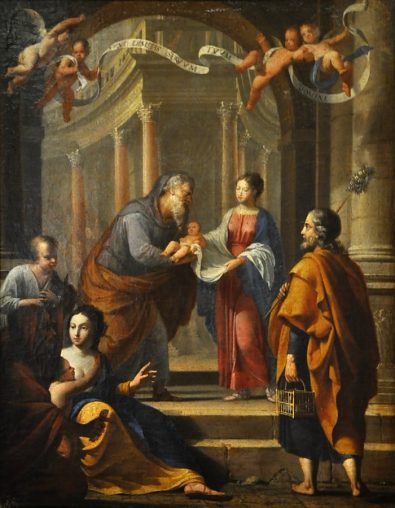 «La Présentation du Christ au Temple», école française