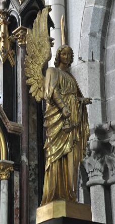 Un ange du retable