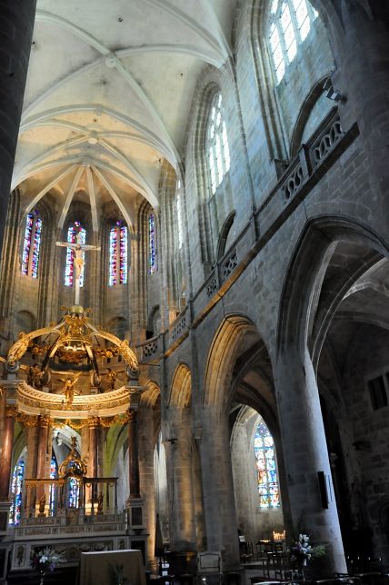 Élévation sud et voûte du chœur