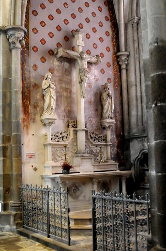 Chapelle latérale sud dite «du Crucifix»