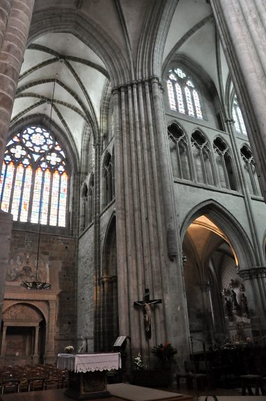 Le bras nord du transept