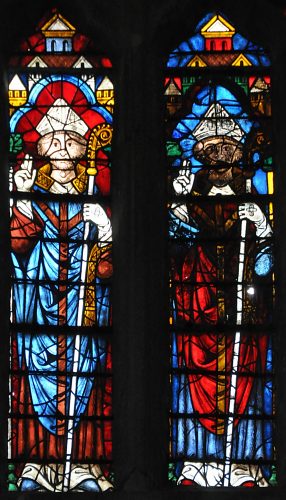 Baie 211 : deux évêques (vers 1265-1270)