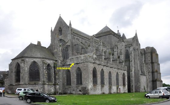 La cathédrale vue depuis le chevet