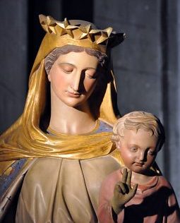 Notre-Dame de Rennes dans la chapelle absidiale nord