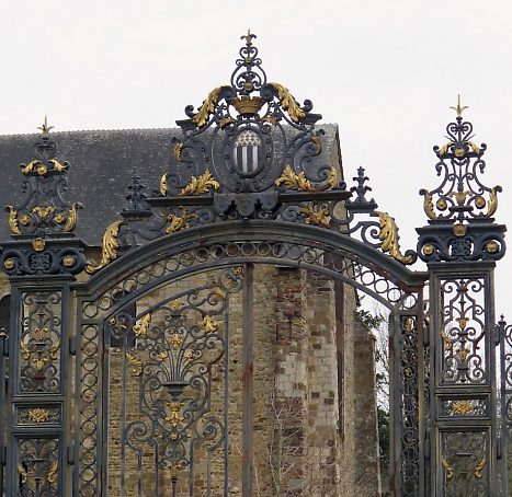 Grille d'entrée du Parc du Thabor