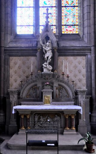 Chapelle absidiale ouest Saint-Michel