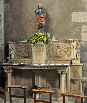 Retable de la chapelle Saint-Armel