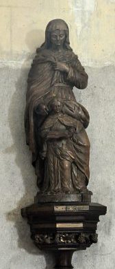 Statue de sainte Anne et Marie