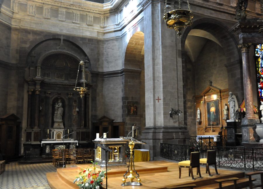 La croisée et le bras nord du transept