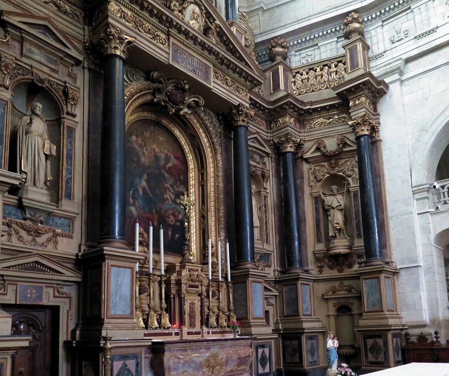 Le retable baroque de frère Charles Turmel, XVIIe siècle