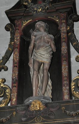 Statue de saint Sébastien