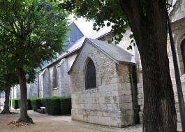 Eglise Saint-Saturnin à Blois,  aspect extérieur