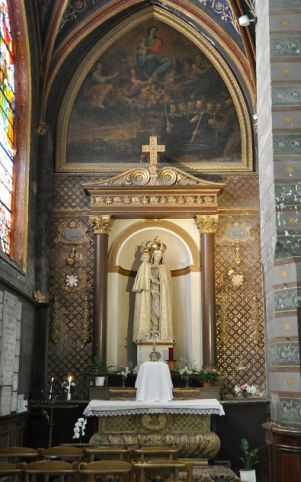 Eglise Saint-Saturnin à Blois, chapelle Notre-Dames des Aydes