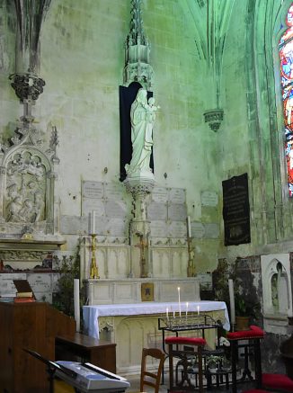 Chapelle du XVe siècle dans le bas-côté sud