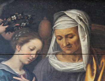«L'Éducation de la Vierge» de Jean Boucher, 1616.