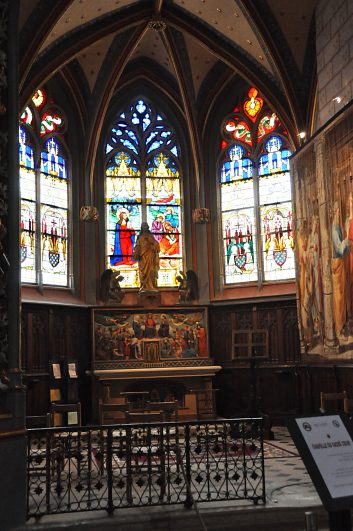 Chapelle latérale sud du Sacré-Cœur