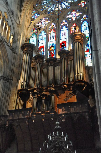 Les grandes orgues de la cathédrale.