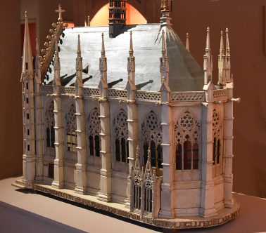 La Sainte–Chapelle, essai de reconstitution par le tourneur Gabart en 1766.