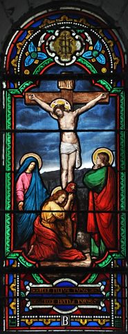 Vitrail de la Crucifixion