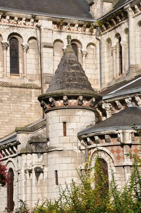 Le chevet de l'église