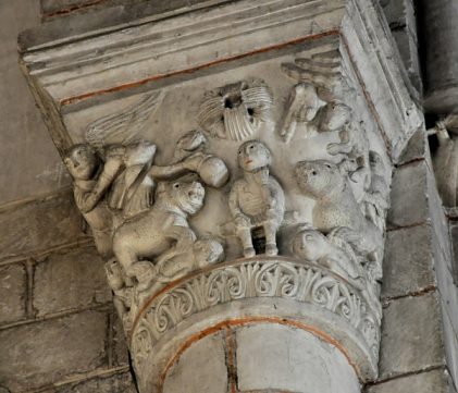 Chapiteau : Daniel dans la fosse aux lions