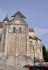 Le transept sud et le chevet