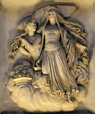 Bas-relief allégorique