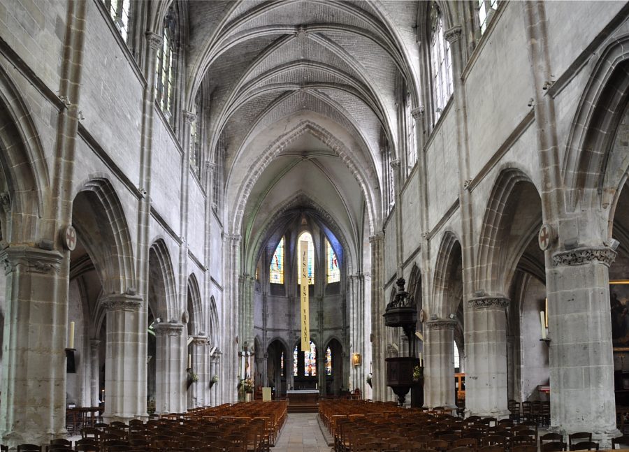 Vue d'ensemble de l'église