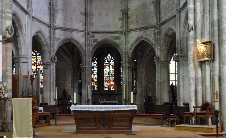 Le chœur de Saint-Pierre