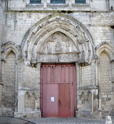Le portail  nord du XIIIe siècle