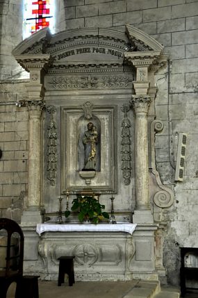 Le retable de Saint-Joseph