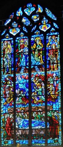Notre-Dame la Riche, vitrail moderne