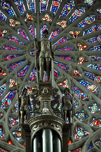 Sculptures du buffet d'orgue