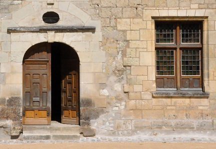 Vue partielle de la façade Renaissance de la maison de Ronsard