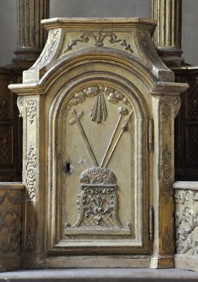 Le tabernacle du retable de Bouchardon