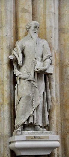 Statue de saint Paul dans le chœur