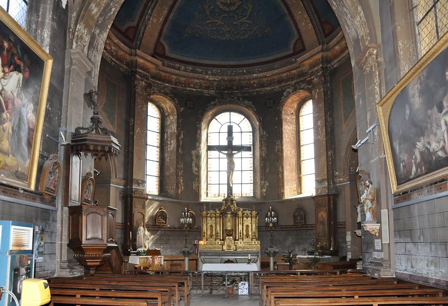 Vue d'ensemble de la chapelle de l'Hôpital.